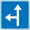 Ligeud eller venstresving