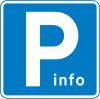 Oplysning om parkering i zonen