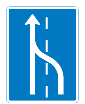 Vognbanetavle E16.2.3