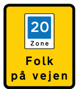 Midlertidig hastighedszone E53.4