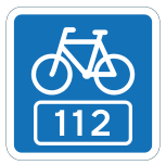 Cykelrutenummer (variant 2) F21.1.1