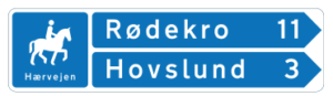 Vejviser for riderute F21.2.3