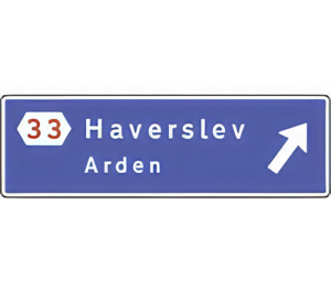 Vejvisningstavle I11