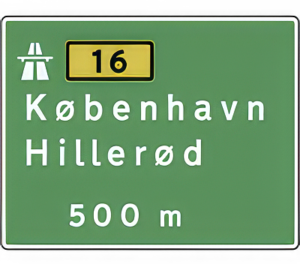 Vejvisningstavle I17
