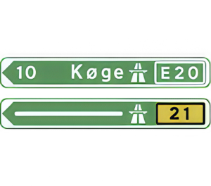 Vejvisningstavle F12