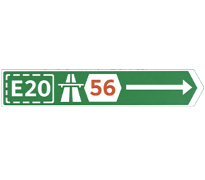 Vejvisningstavle F34.2