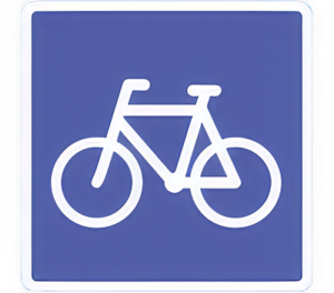 Anbefalet rute for cyklister