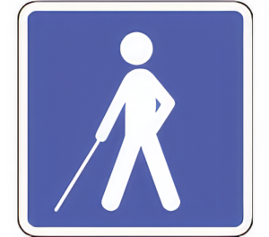Vejledning for synshandicappede