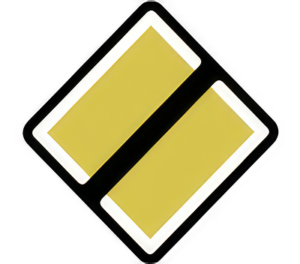 Hovedvej ophører