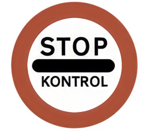 Stop ved kontrol